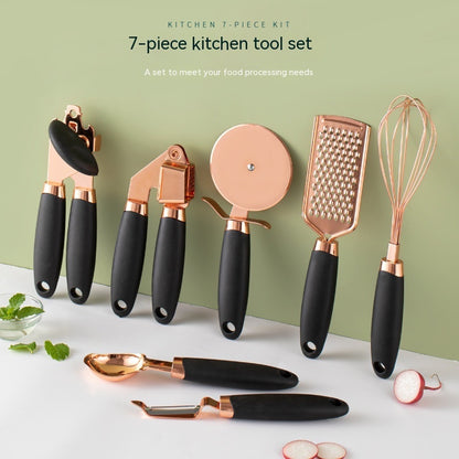 Copper-Plated Kitchen Peeler Set – Elegant and Efficient Peeling Gadgets