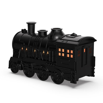 Train-Shaped Aromatherapy Diffuser – Air Humidifier with LED & Smoke Ring Effect