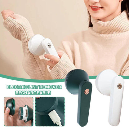 USB Rechargeable Electric Lint Remover – Portable Fabric Shaver for Fluff-Free Clothing