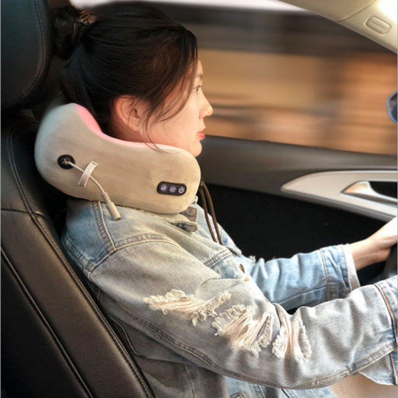 Ergonomic Neck Massage Pillow – Relax and Relieve Tension Anywhere